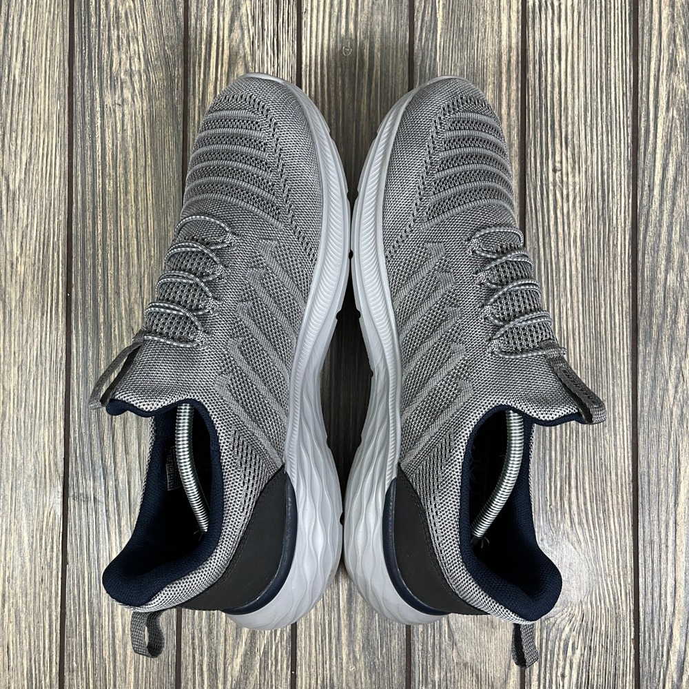 Skechers Garner Crispin Relaxed Shoes Men 13 Grey 210671 Walking Sneakers